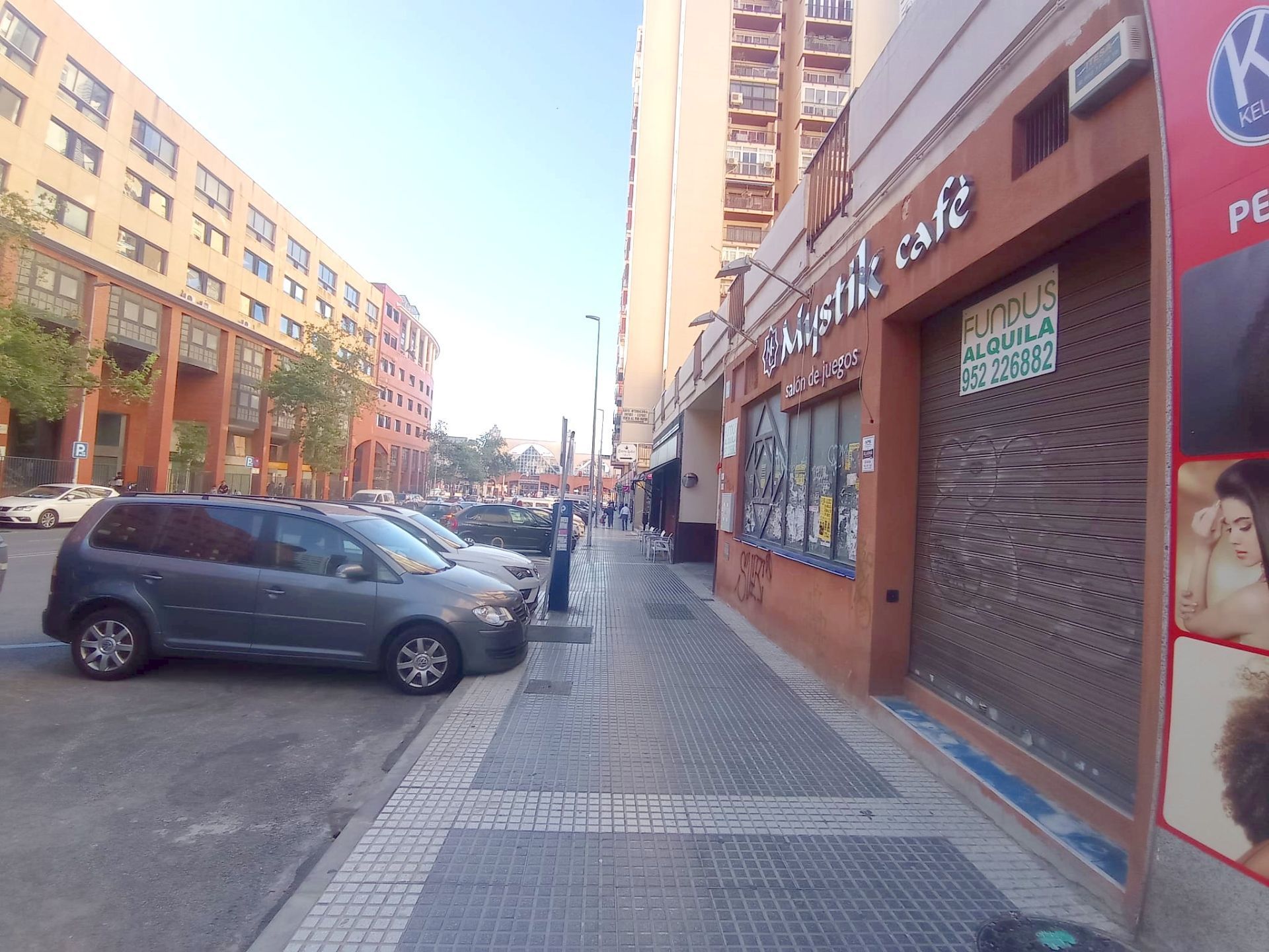 Vista exterior de Local de lloguer en Málaga Capital