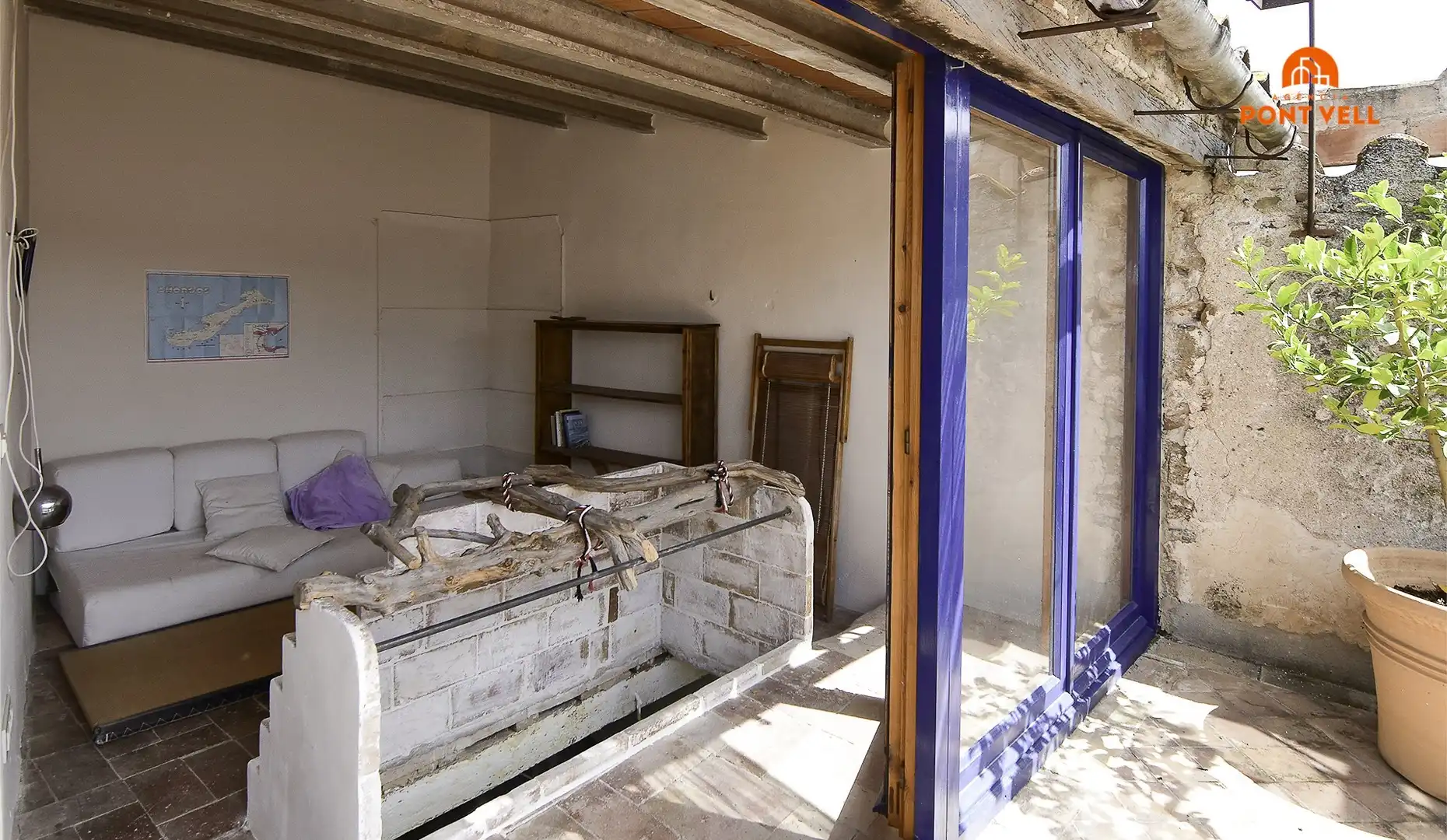 Finca rústica de alquiler en Rupià con Terraza y Amueblado