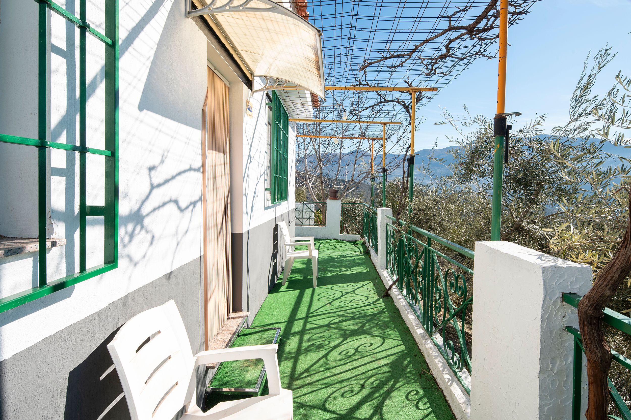 Terrassa de Finca rústica en venda en Quéntar amb Jardí privat i Moblat