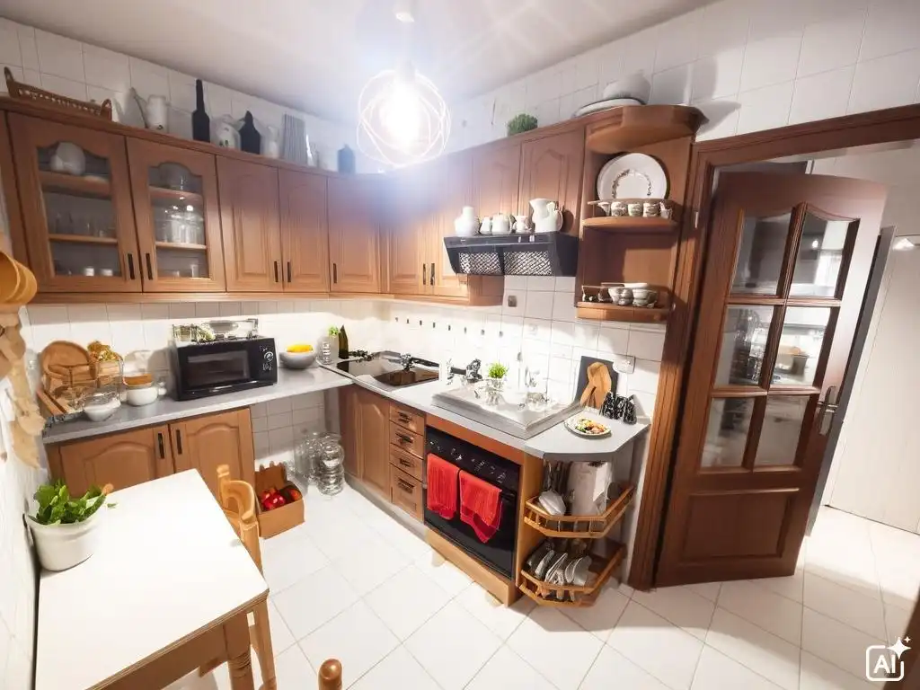 Küche von Wohnung zum Verkauf in Parla mit Klimaanlage und Terrasse