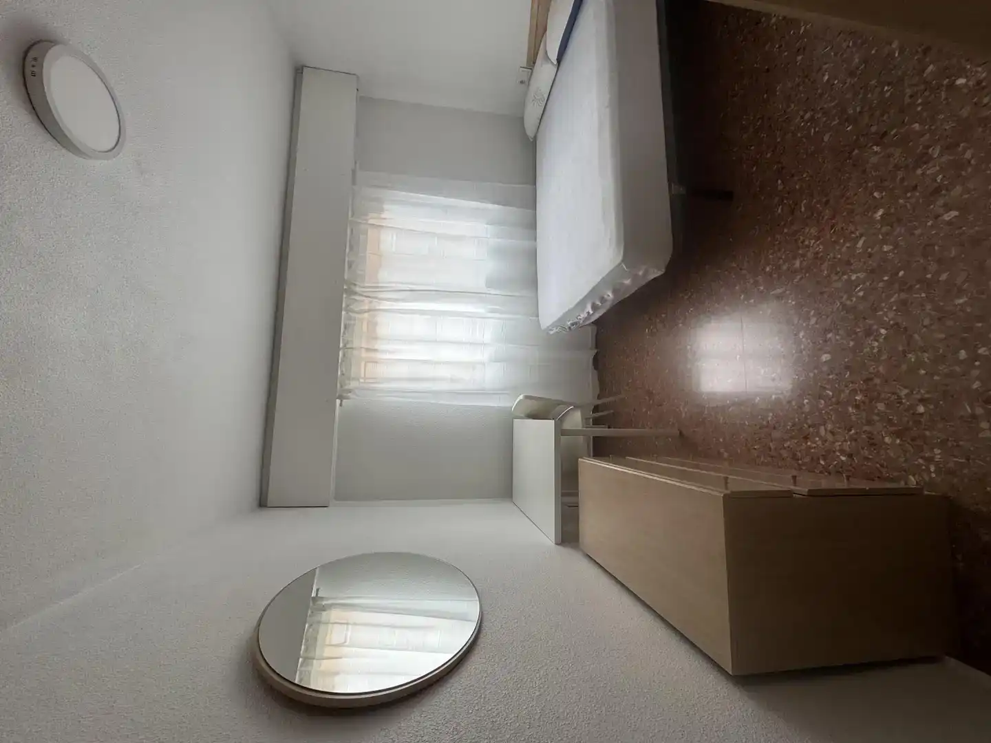 Bedroom of Flat for rent in  Valencia Capital  with Balcony