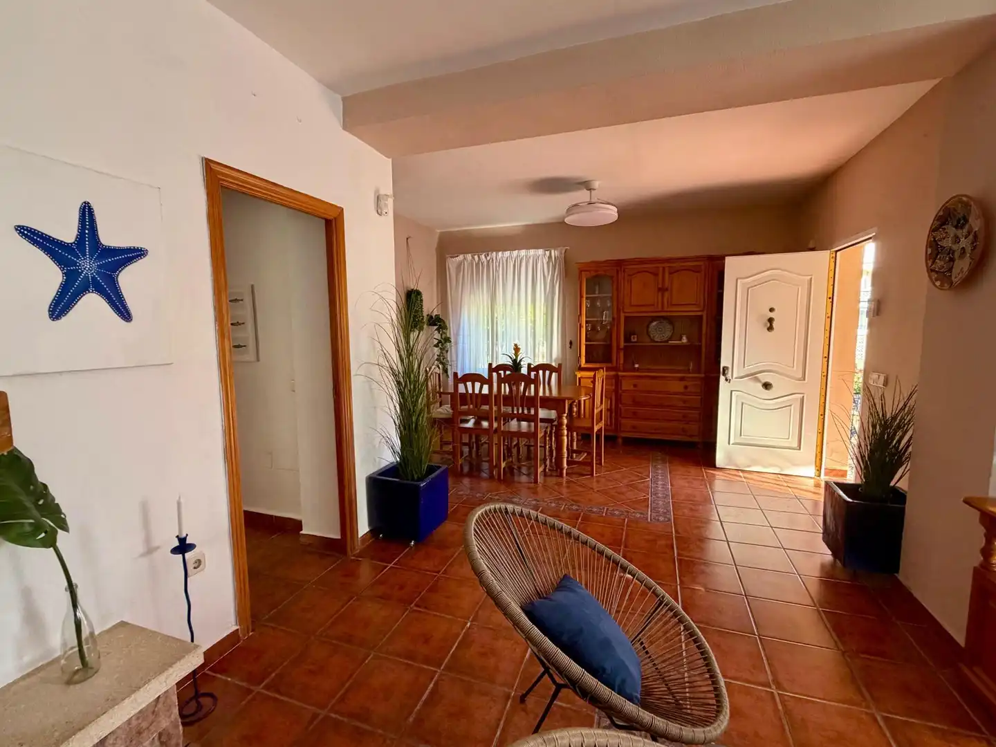 Comedor de Casa o chalet de alquiler en Rincón de la Victoria con Terraza, Trastero y Amueblado