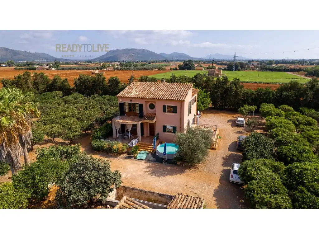 Vista exterior de Finca rústica en venta en Sa Pobla con Calefacción, Jardín privado y Balcón