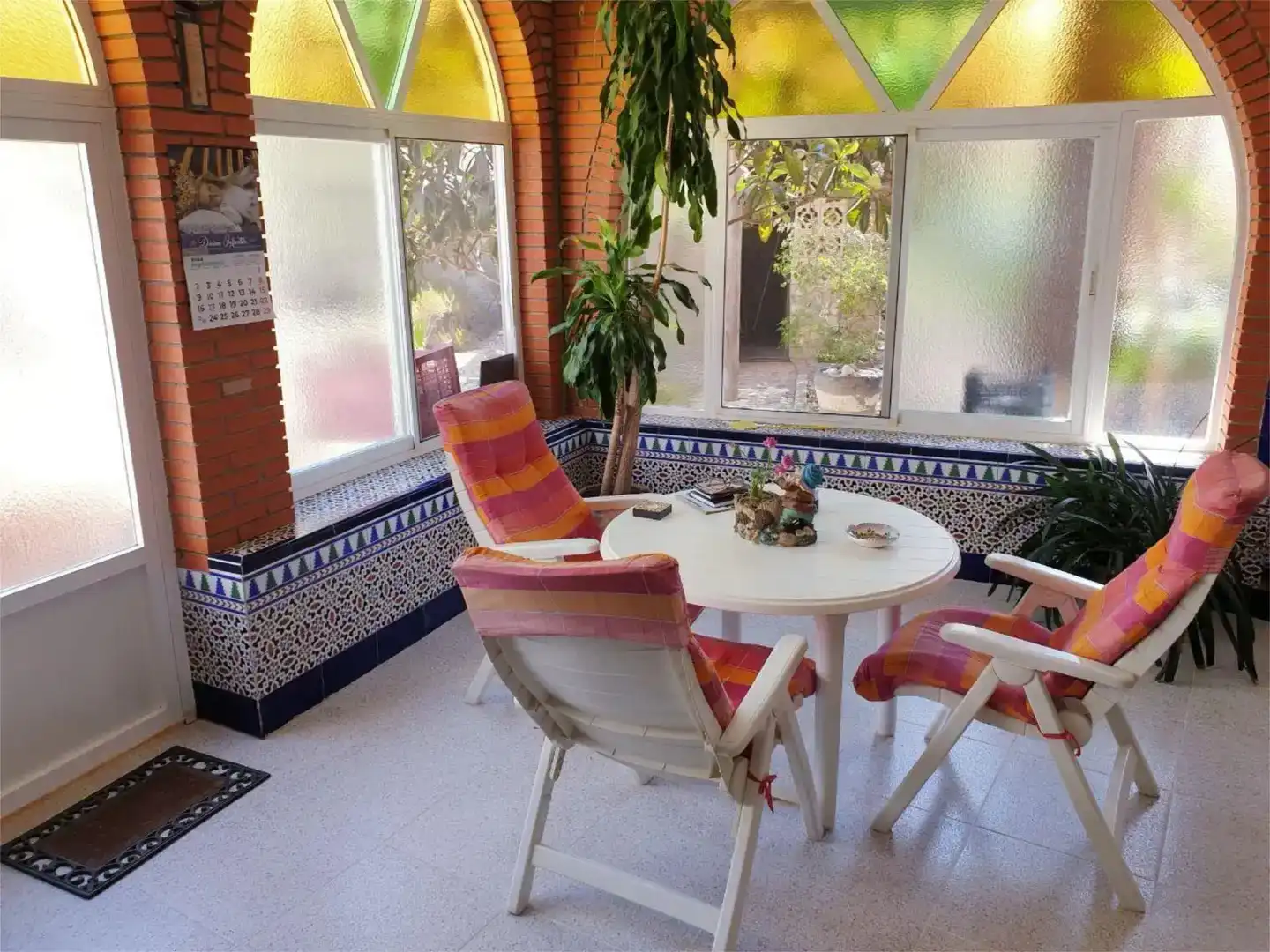 Terrace of Flat for sale in El Ejido  with Air Conditioner, Private garden and Storage room