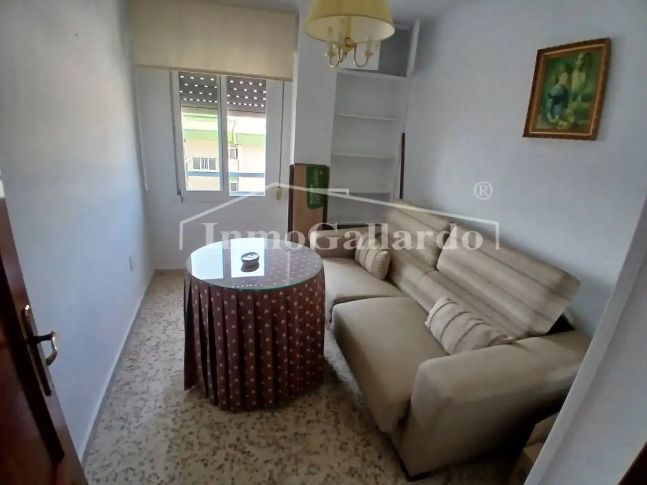 Habitación de Piso de alquiler en Málaga con Aire acondicionado, Terraza y Amueblado