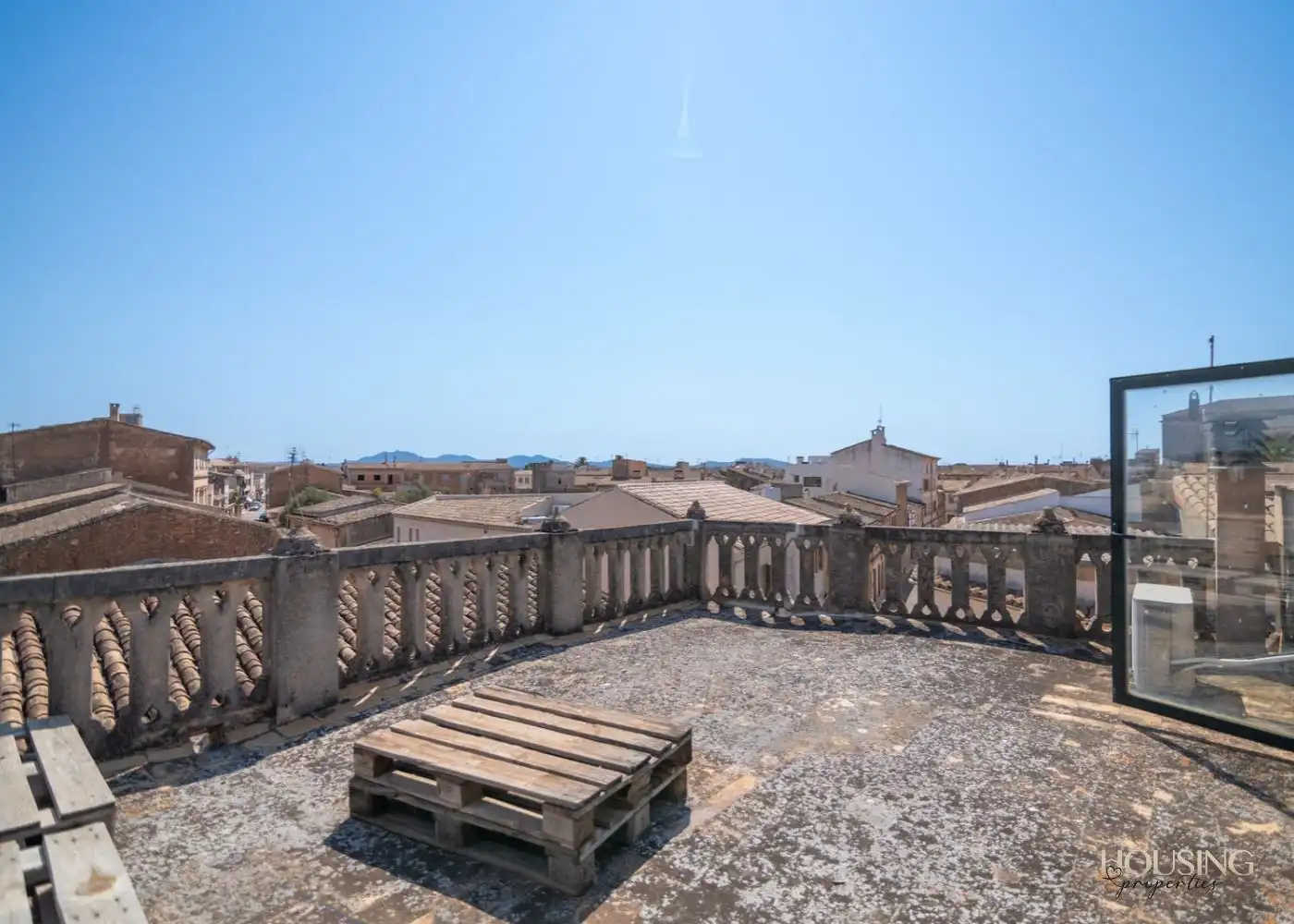 Terraza de Casa adosada en venta en Campos poble