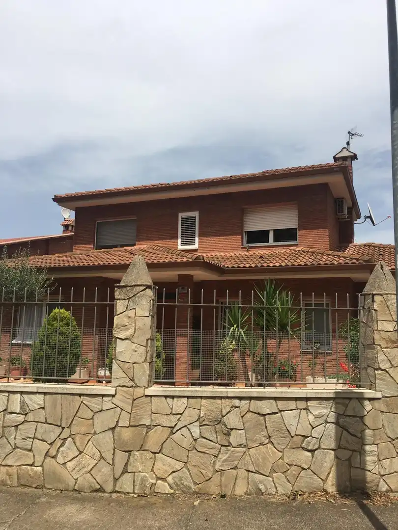 Exterior view of Houses for sale in Sant Boi de Llobregat  with Air Conditioner, Heating and Swimming Pool