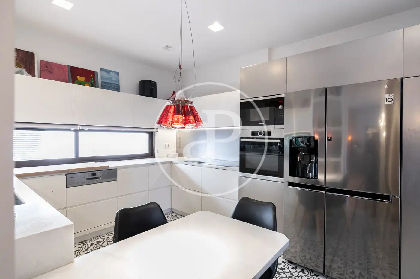 Kitchen of Detached homes for sale in Barcelona  with Air Conditioner, Heating and Private garden