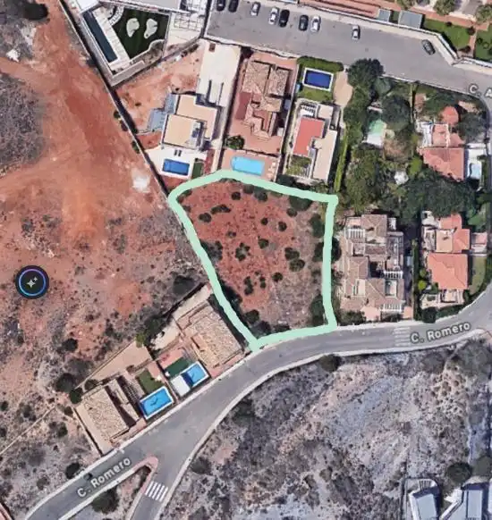 Wohnbaugrundstück zum Verkauf in Calle ROMERO - CALA FLORES, imagen 3