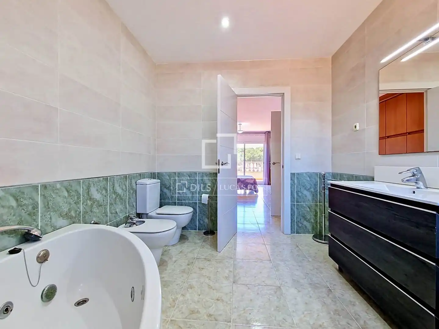 Baño de Casa o chalet de alquiler en Cunit con Aire acondicionado, Calefacción y Jardín privado