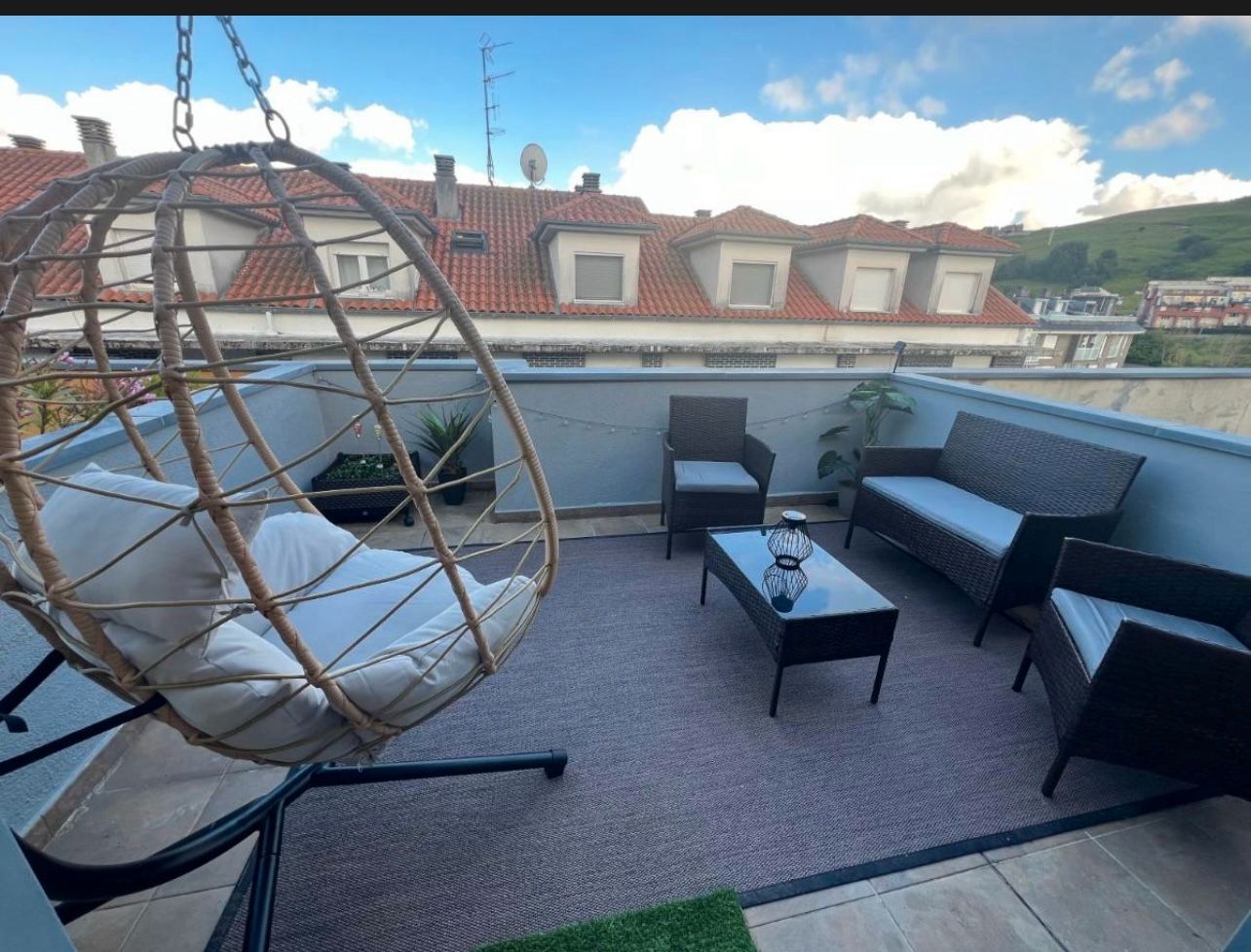 Terrace of Duplex to rent in Piélagos  with Heating, Terrace and Furnished