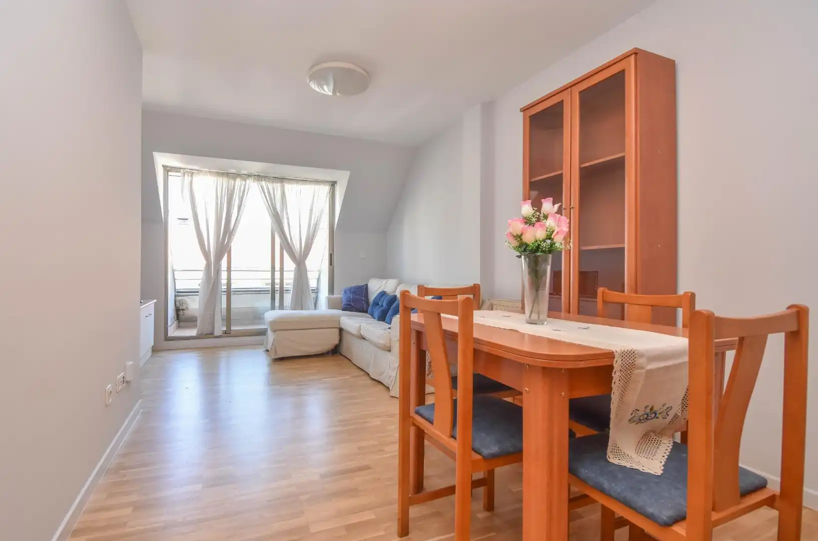 Living room of Flat for rent in Culleredo  with Heating, Storage room and Balcony