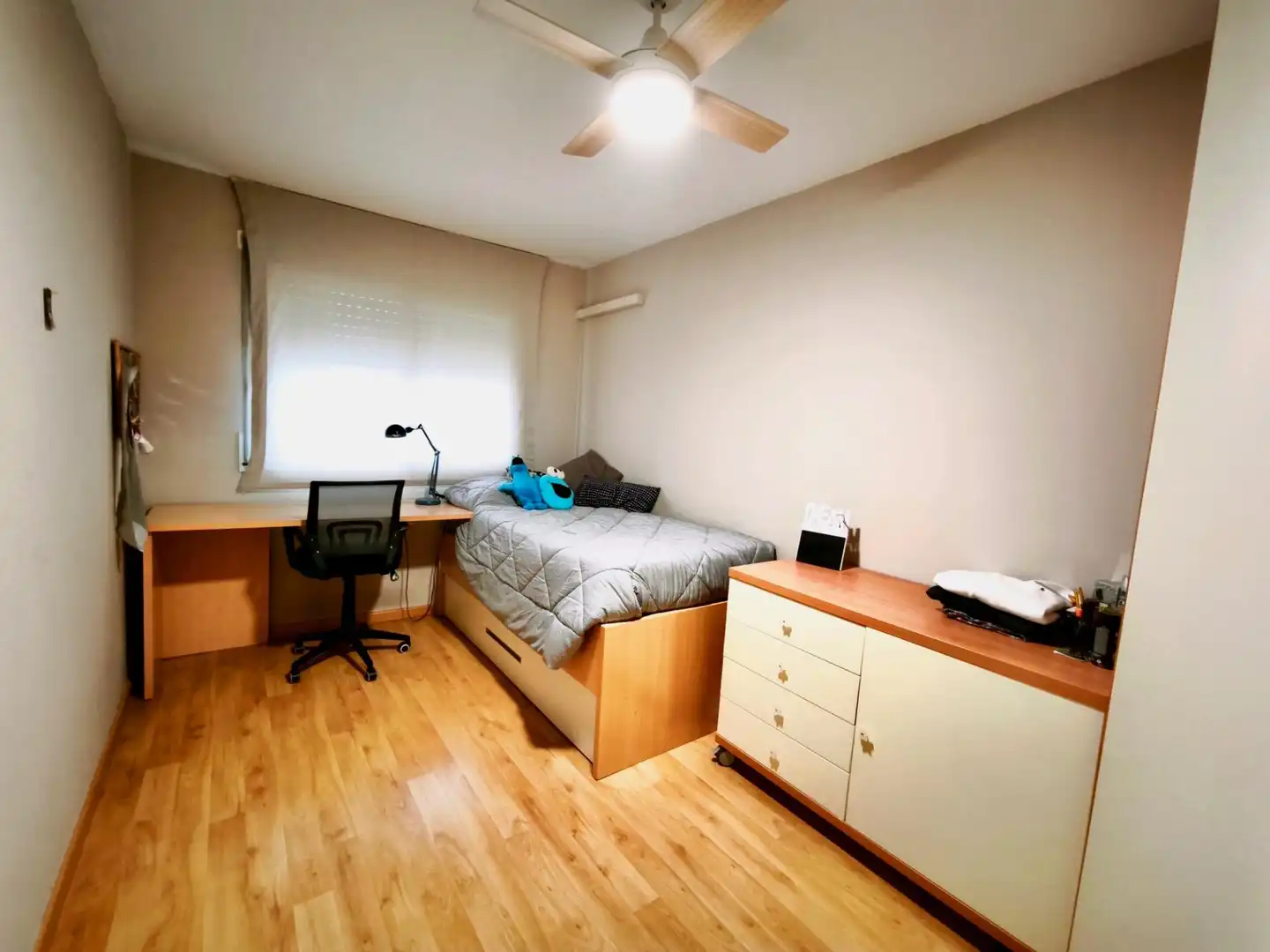 Bedroom of Flat for sale in Sabadell  with Air Conditioner, Heating and Parquet flooring
