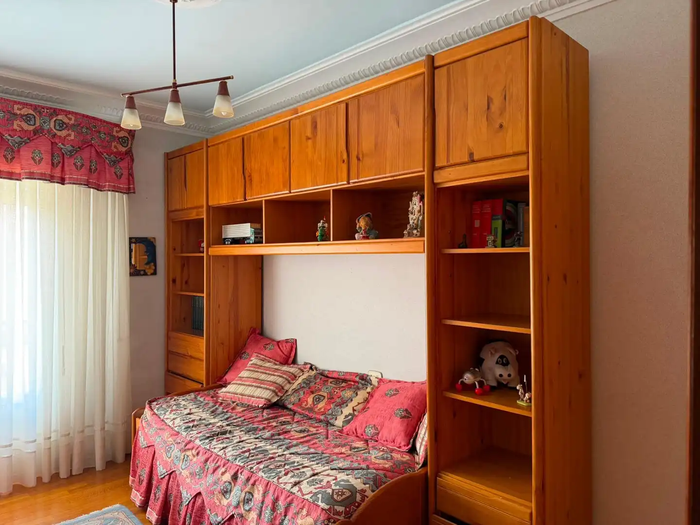 Bedroom of Flat for sale in Arnedo  with Heating, Parquet flooring and Terrace
