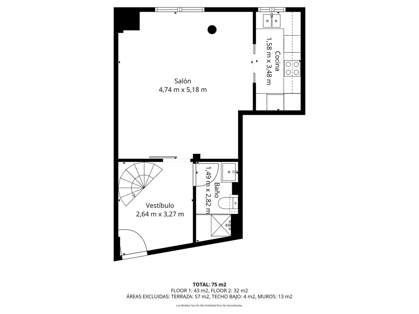 Ático en venta en Catarroja con Aire acondicionado, Calefacción y Terraza