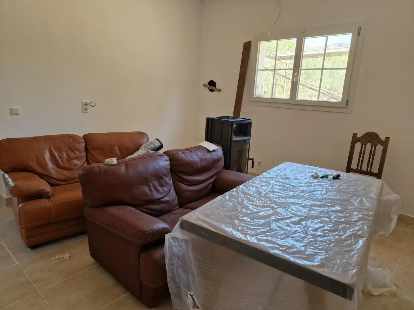 Living room of Country homes for sale in Vandellòs i l'Hospitalet de l'Infant  with Private garden, Terrace and Storage room