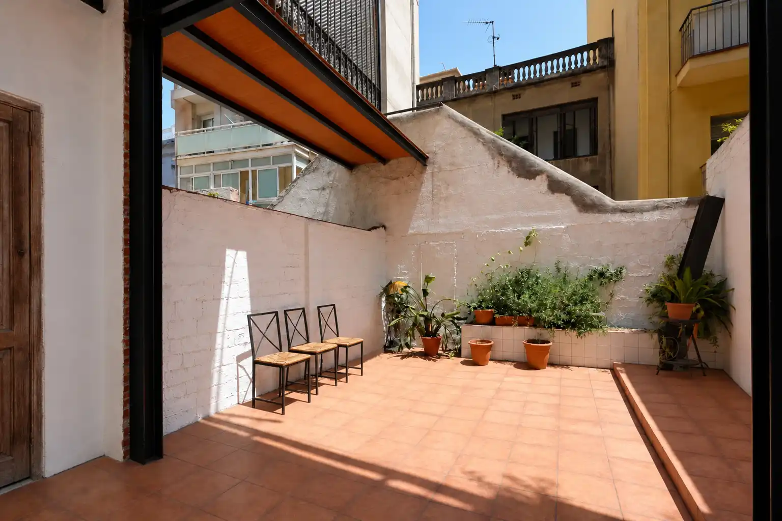 Terrasse von Wohnungen zum Verkauf in Gràcia