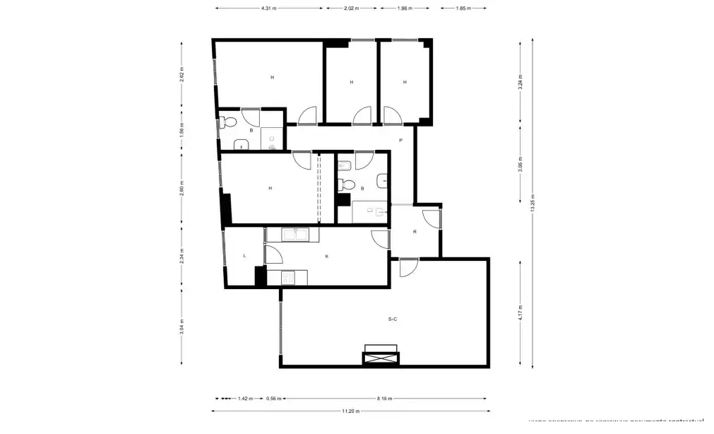 Piso en venta en Girona con Calefacción y Parquet