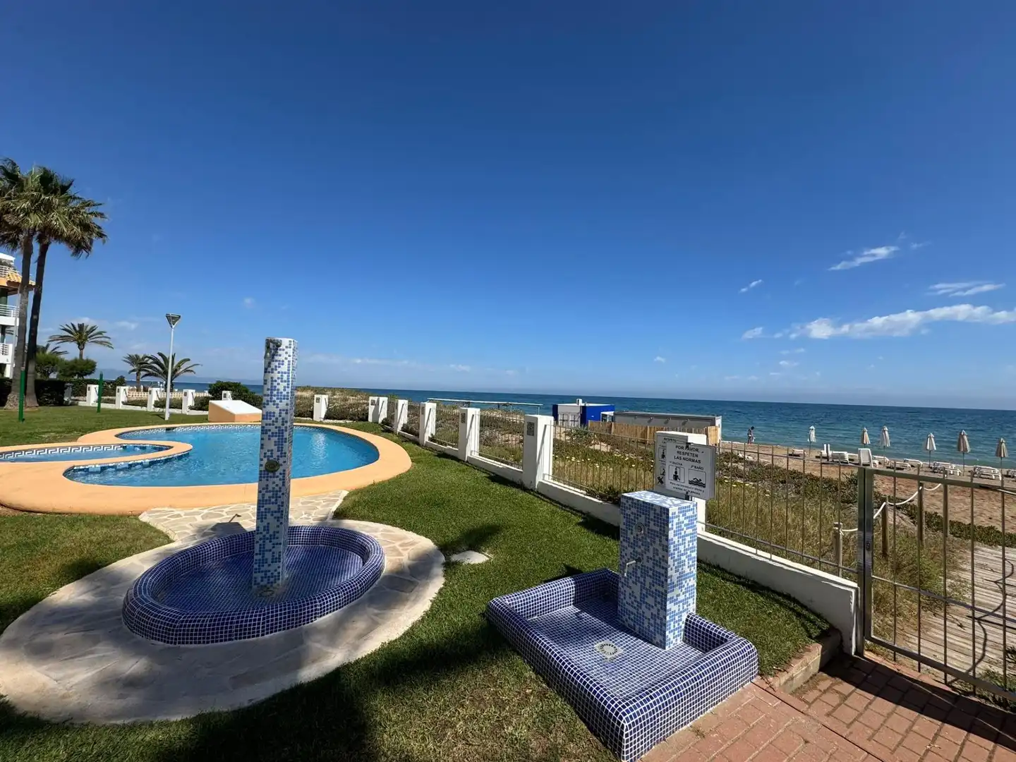 Piscina de Apartamento en venta en Dénia con Aire acondicionado, Calefacción y Jardín privado