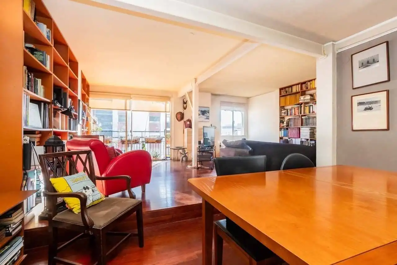 Living room of Flat for sale in Valencia  with Air Conditioner and Parquet flooring