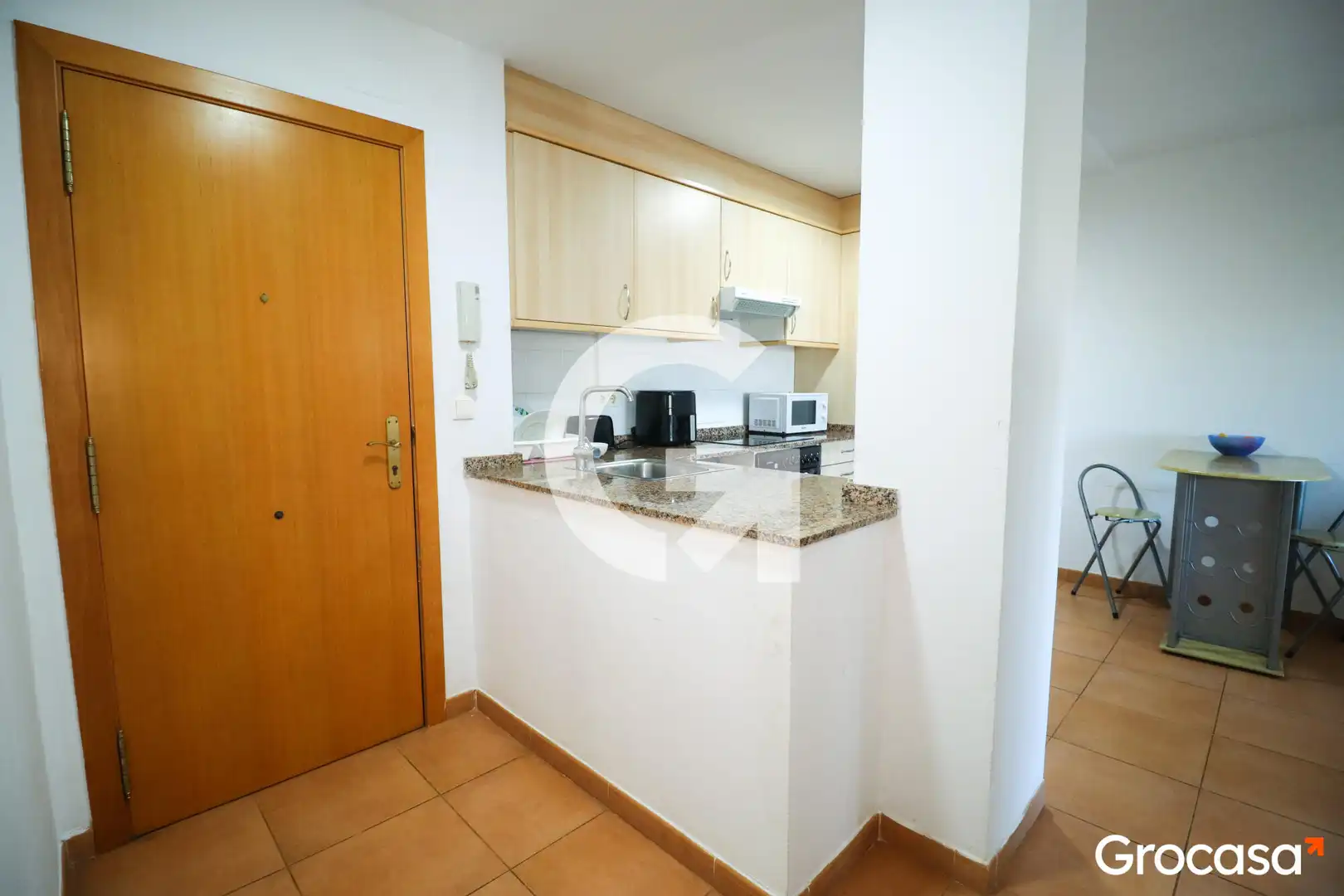 Kitchen of Flat for sale in Sagunto / Sagunt  with Terrace, Furnished and Oven