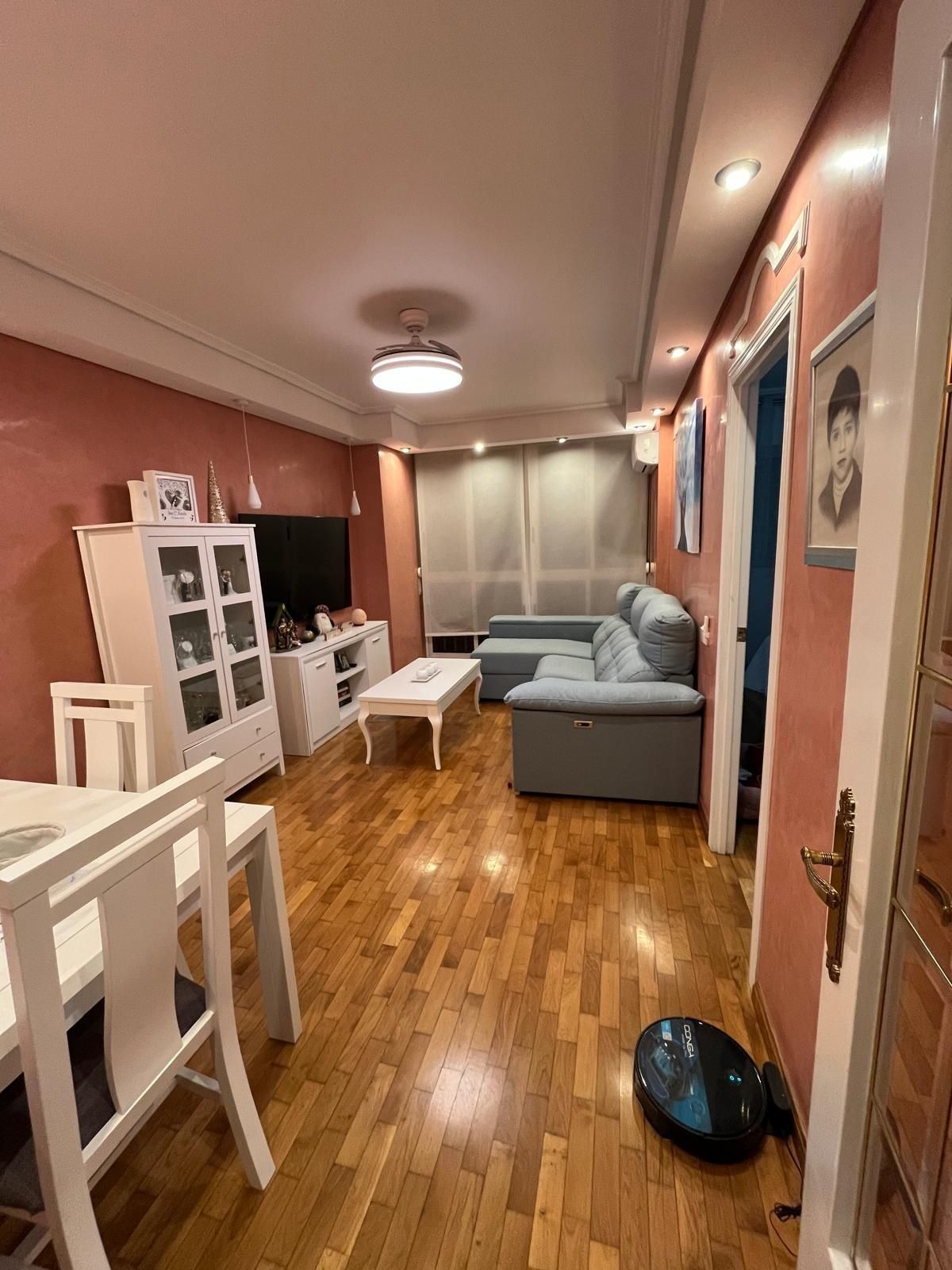 Sala d'estar de Pis en venda en  Murcia Capital amb Aire condicionat, Calefacció i Parquet