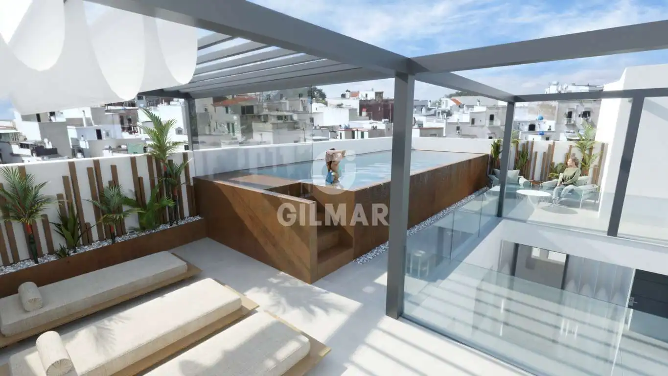 Terrassa de Dúplex en venda en El Puerto de Santa María amb Calefacció, Traster i Piscina