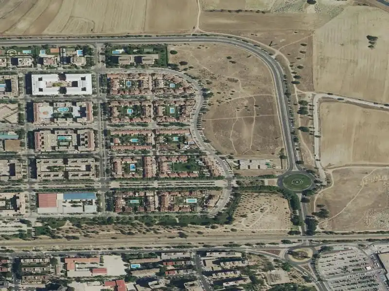 Vista exterior de Casa adosada en venta en Leganés