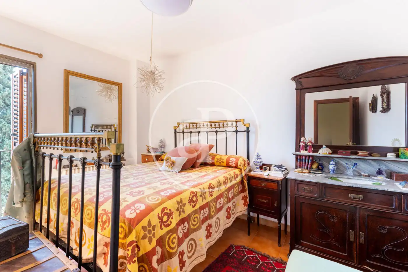 Dormitori de Casa adosada en venda en Cerdanyola del Vallès amb Aire condicionat, Calefacció i Jardí privat