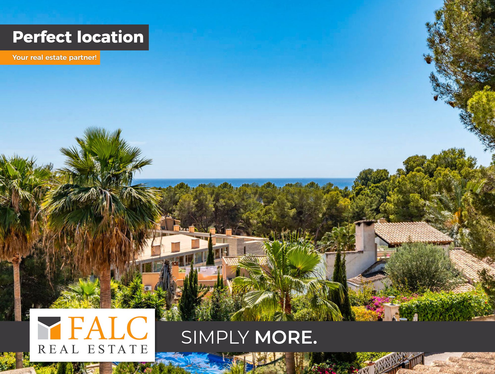 Vista exterior de Casa o xalet en venda en Calvià amb Jardí privat