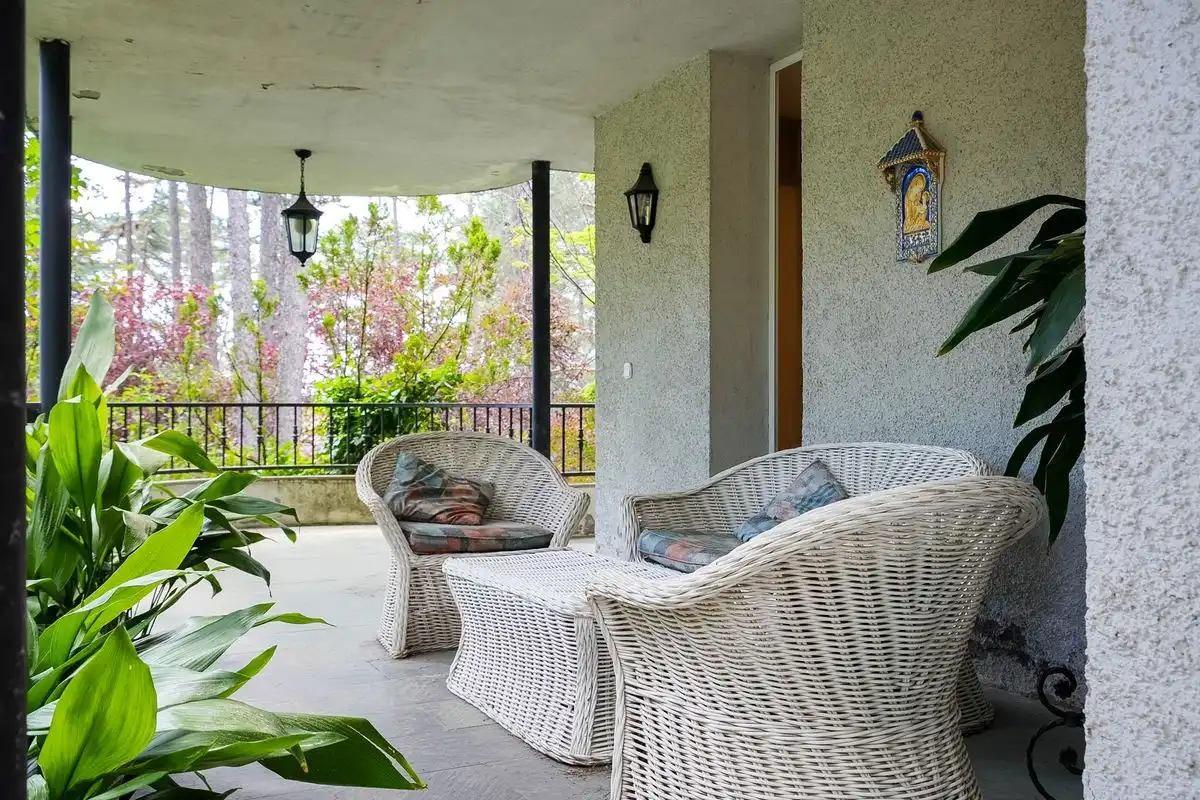 Terrassa de Casa o xalet en venda en Abantos - Carmelitas