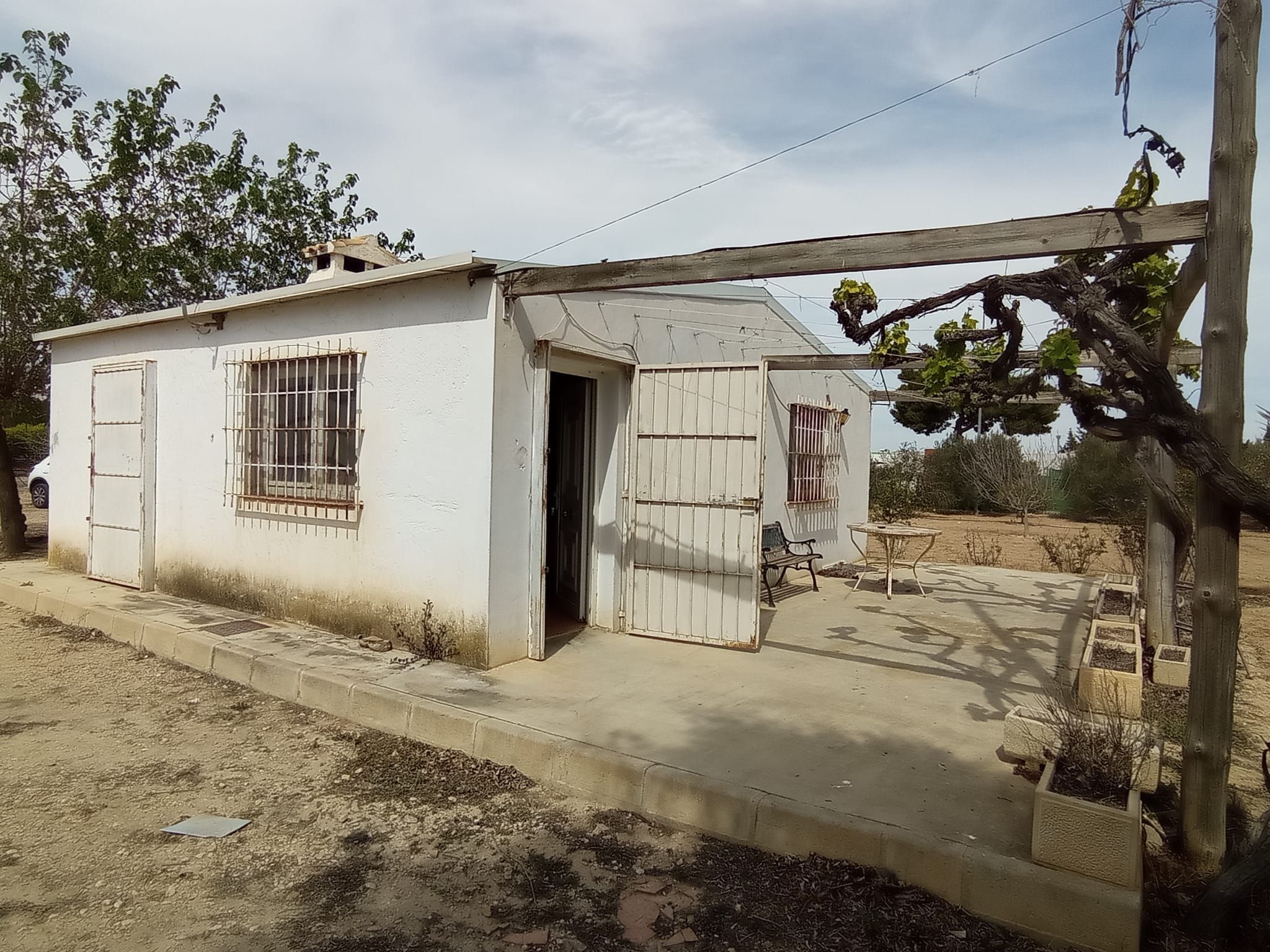 Vista exterior de Finca rústica en venta en San Javier con Jardín privado y Amueblado