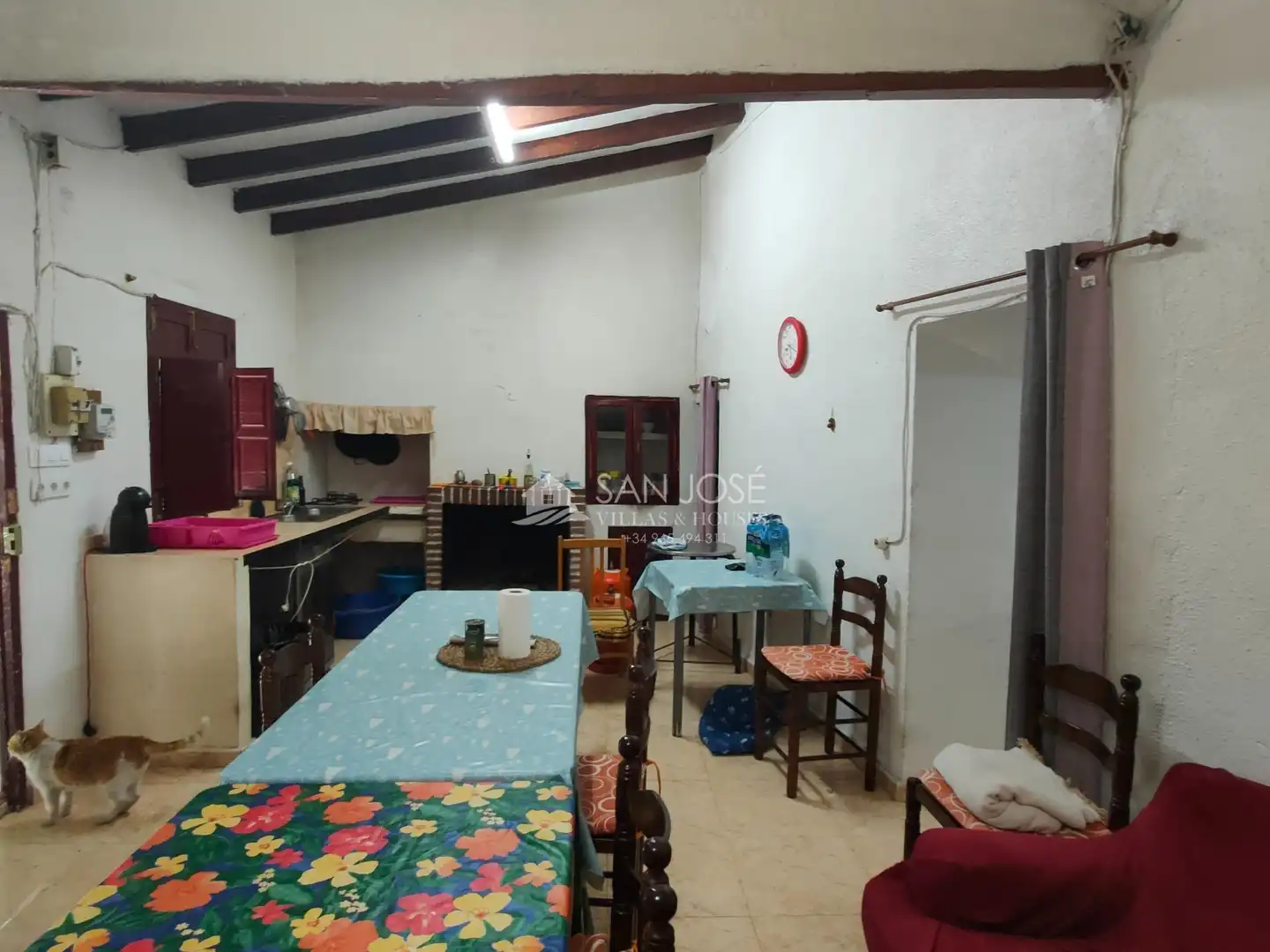 Cocina de Casa o chalet en venta en Aspe con Calefacción, Jardín privado y Terraza