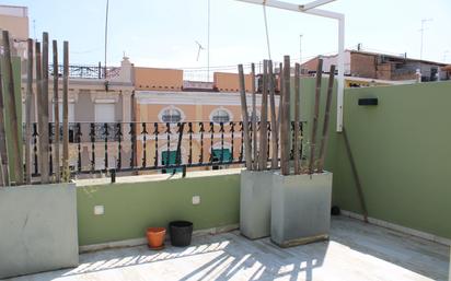Terrace of Attic to rent in  Valencia Capital  with Air Conditioner, Terrace and Balcony