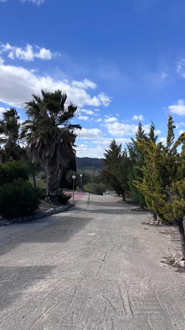 Vista exterior de Casa o xalet en venda en Cehegín amb Aire condicionat, Calefacció i Jardí privat