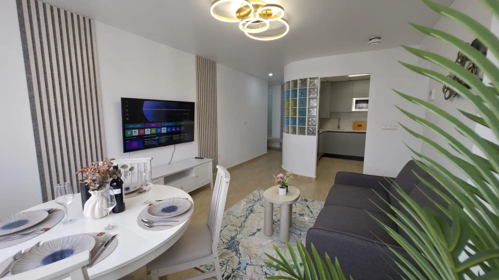 Sala de estar de Piso en venta en Torrevieja con Aire acondicionado y Amueblado