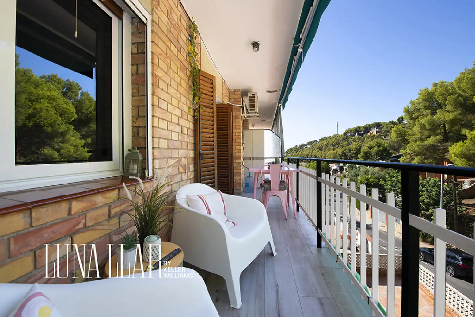 Balcony of Attic for sale in Castelldefels  with Air Conditioner and Terrace
