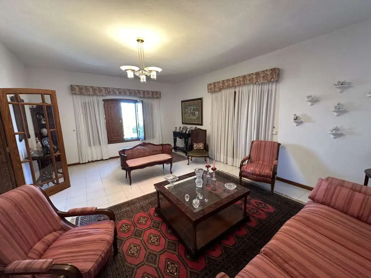 Sala d'estar de Casa o xalet en venda en Tías amb Jardí privat, Terrassa i Moblat