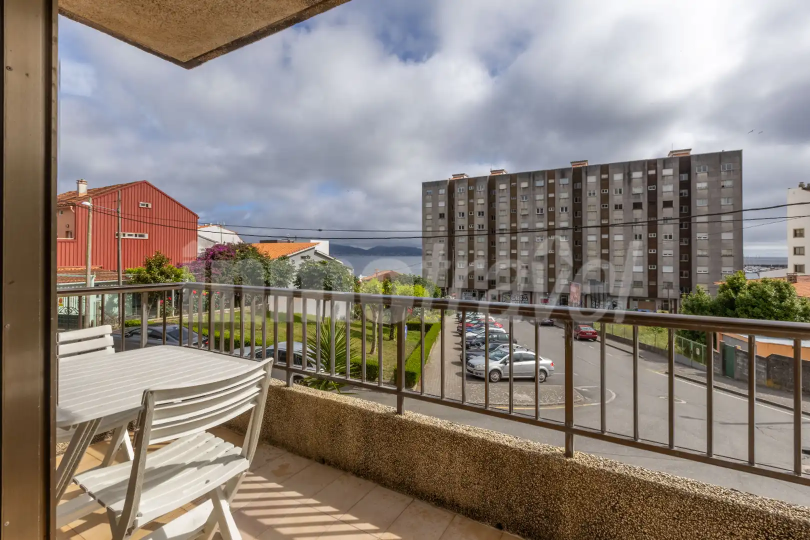 Terrasse von Wohnung zum Verkauf in Sanxenxo mit Privatgarten, Terrasse und Möbliert