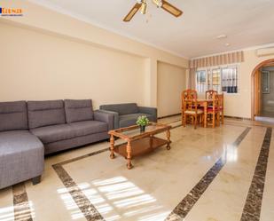 Living room of Single-family semi-detached for sale in Málaga Capital  with Air Conditioner, Terrace and Storage room