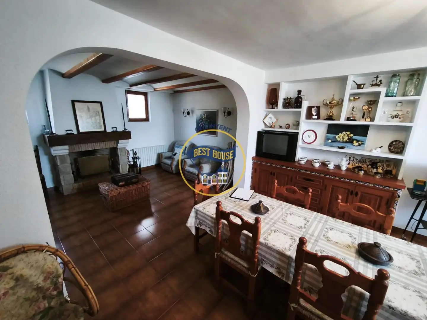 Sala de estar de Casa o chalet en venta en Ontinyent con Aire acondicionado, Calefacción y Jardín privado