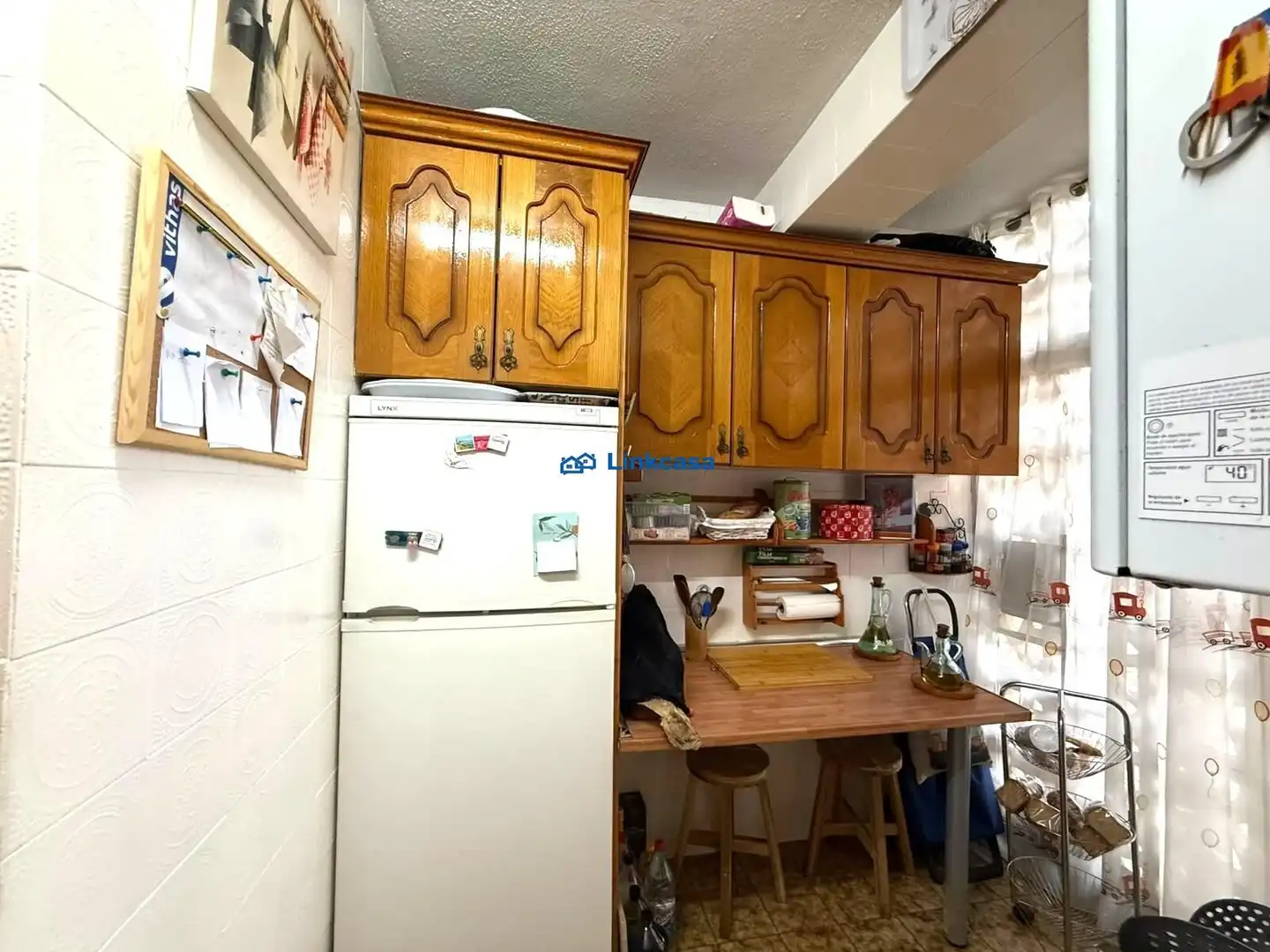 Kitchen of Flat for sale in Madrid  with Air Conditioner, Heating and Private garden