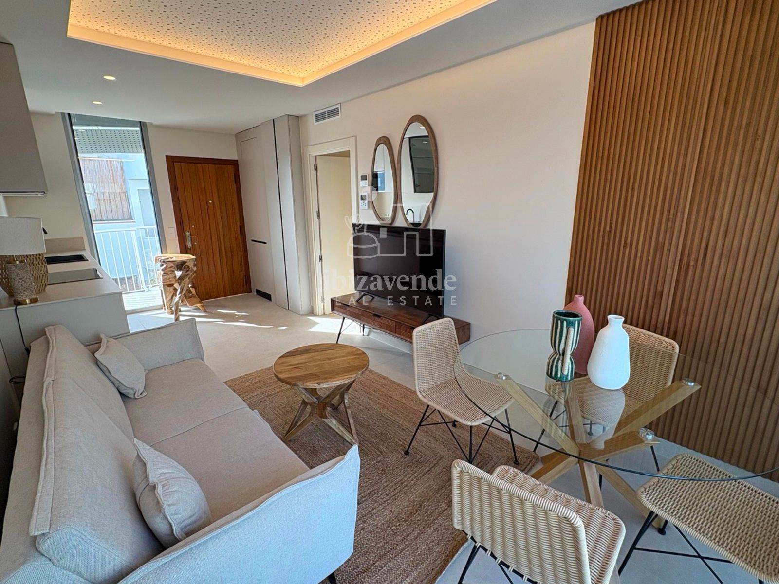 Living room of Flat for sale in Sant Antoni de Portmany  with Air Conditioner, Heating and Terrace