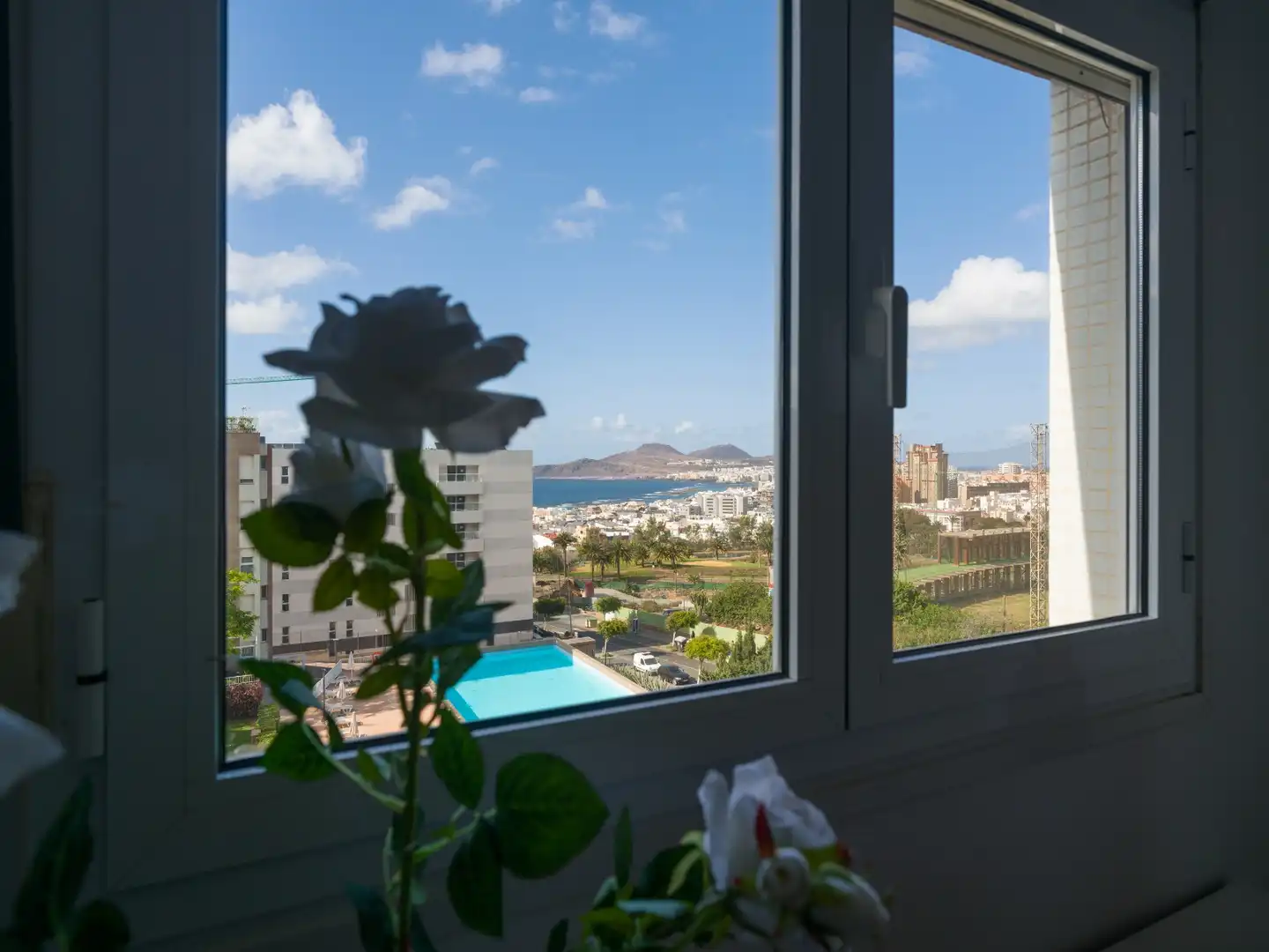 Bedroom of Flat for rent in Las Palmas de Gran Canaria  with Parquet flooring, Swimming Pool and Furnished