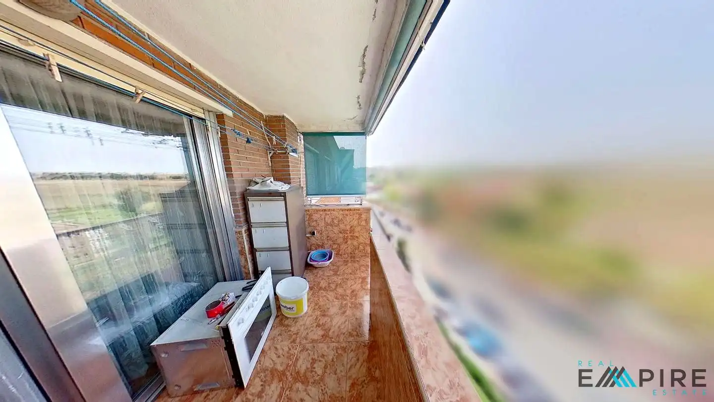 Balcony of Flat for sale in Móstoles  with Heating, Terrace and Internet