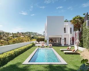 Exterior view of House or chalet for sale in Málaga Capital  with Air Conditioner, Private garden and Terrace