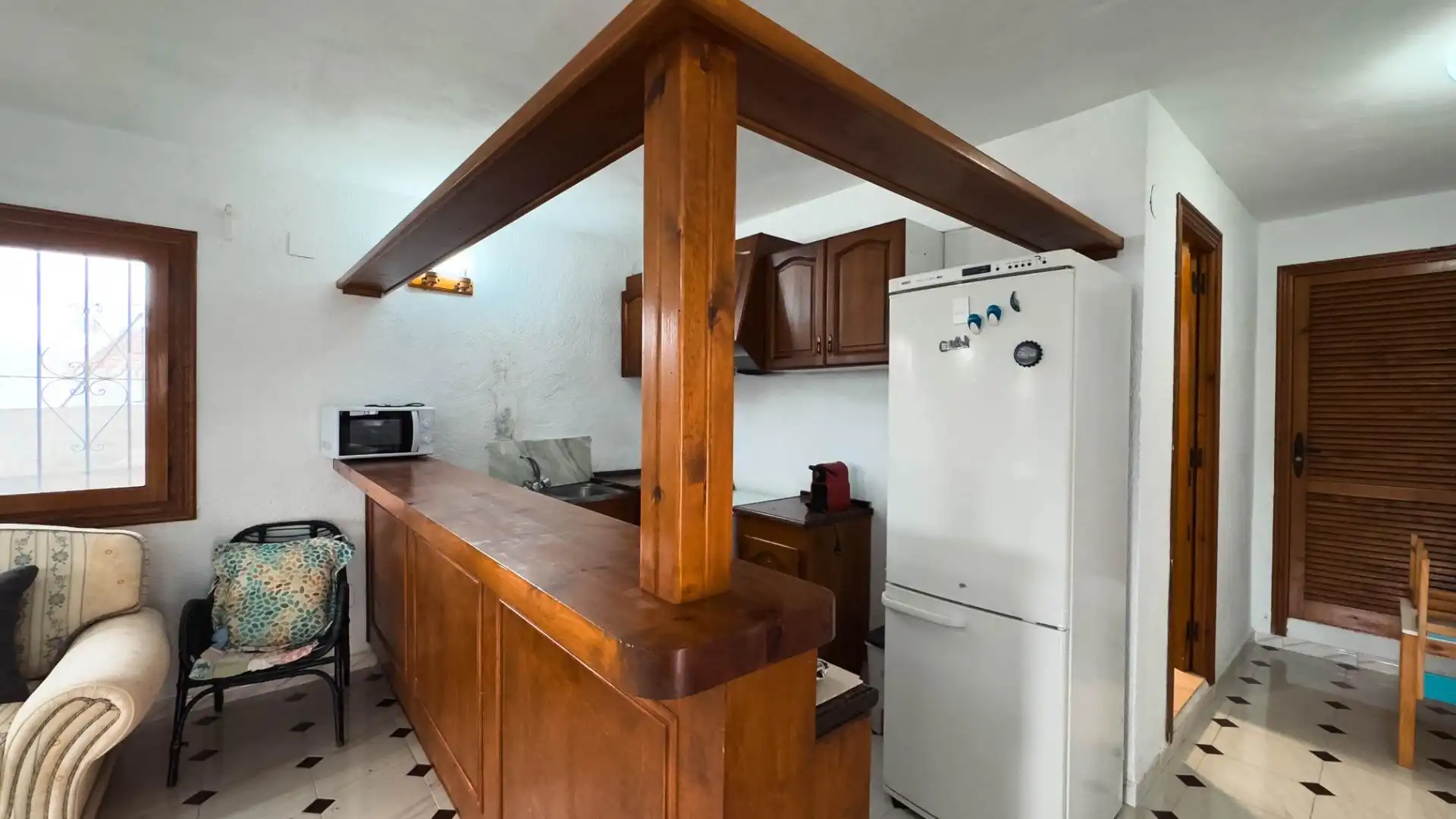Cocina de Casa o chalet en venta en Moraira con Jardín privado, Terraza y Trastero