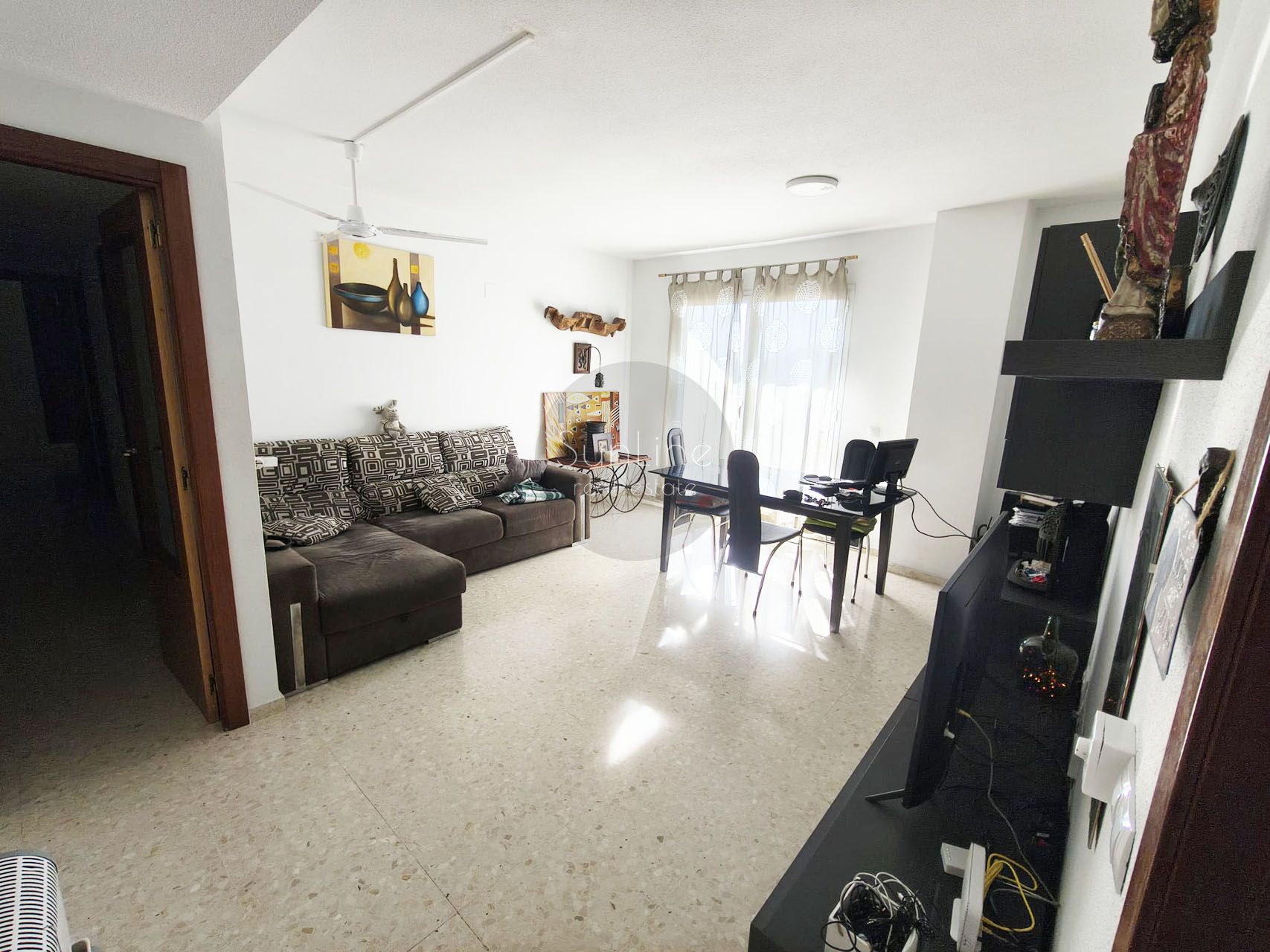 Sala de estar de Piso en venta en Paterna con Terraza, Trastero y Amueblado
