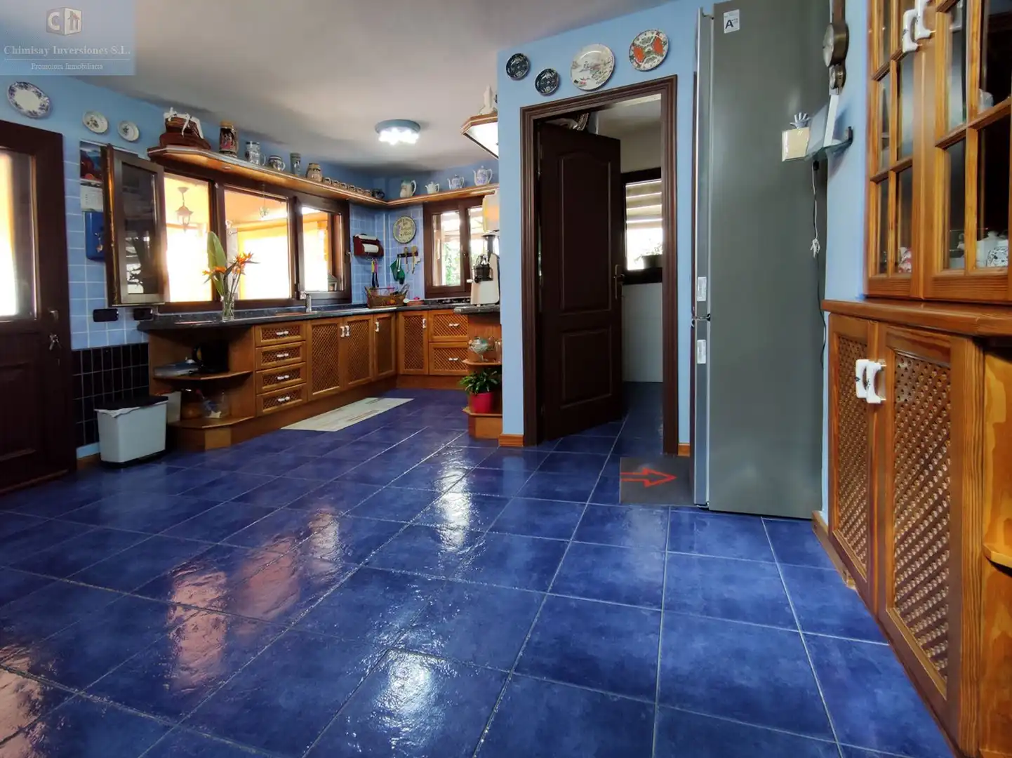 Kitchen of Houses for sale in San Cristóbal de la Laguna  with Heating, Terrace and TV