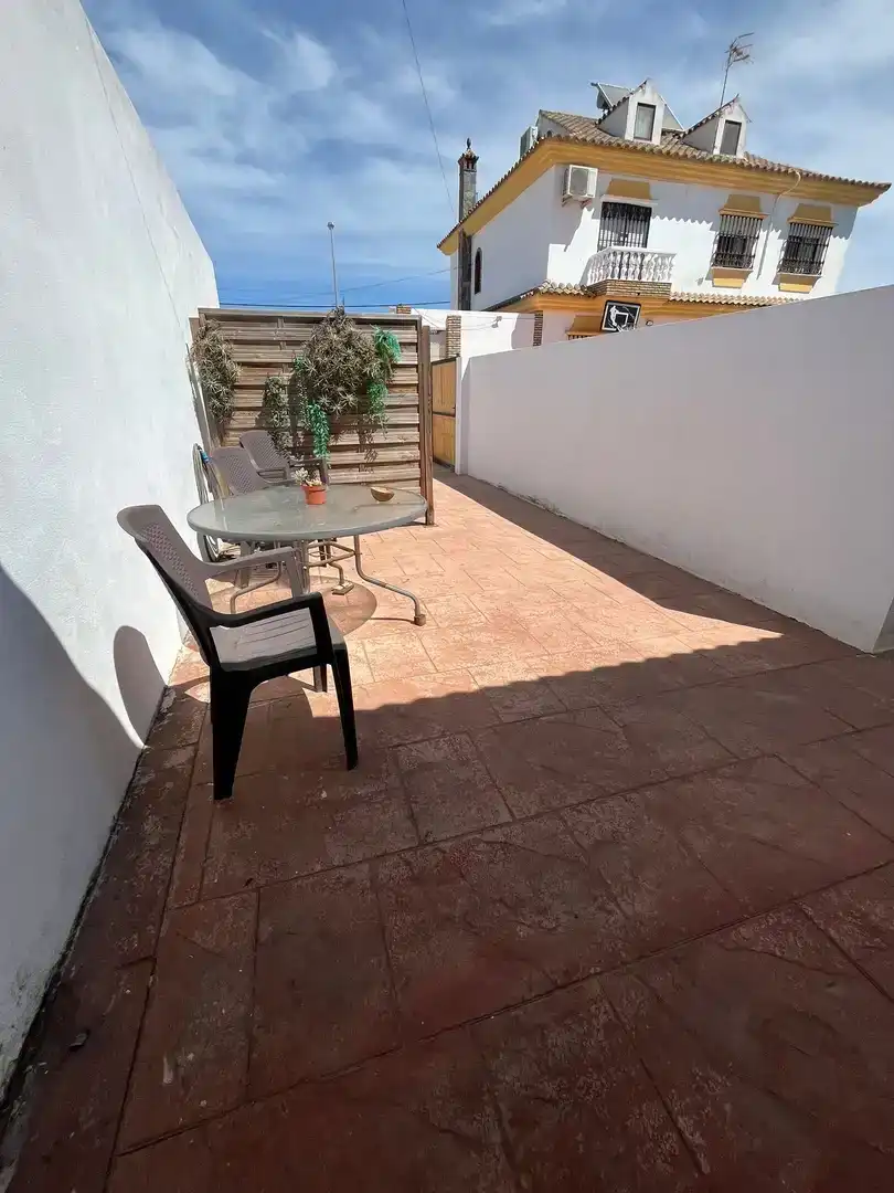 Terrasse von Wohnungen zur Miete in Sanlúcar de Barrameda mit Klimaanlage und Möbliert